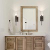 Wall Light 1 Light Wall Sconce With Glass Lampshade Classic
