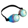 Steampunk Goggles for Raves Trippy Psychedelic Kaleidoscope Glasses with Rainbow