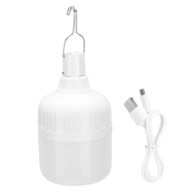 Outdoor LED 5000lm Camping Light USB Charging Portable Hook Hanging