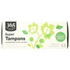 365 by Whole Foods Market Organic Super Tampons Cardboard Applicator,