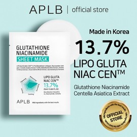 APLB Glutathione Niacinamide Sheet Mask 25ml / 0.85 fl oz