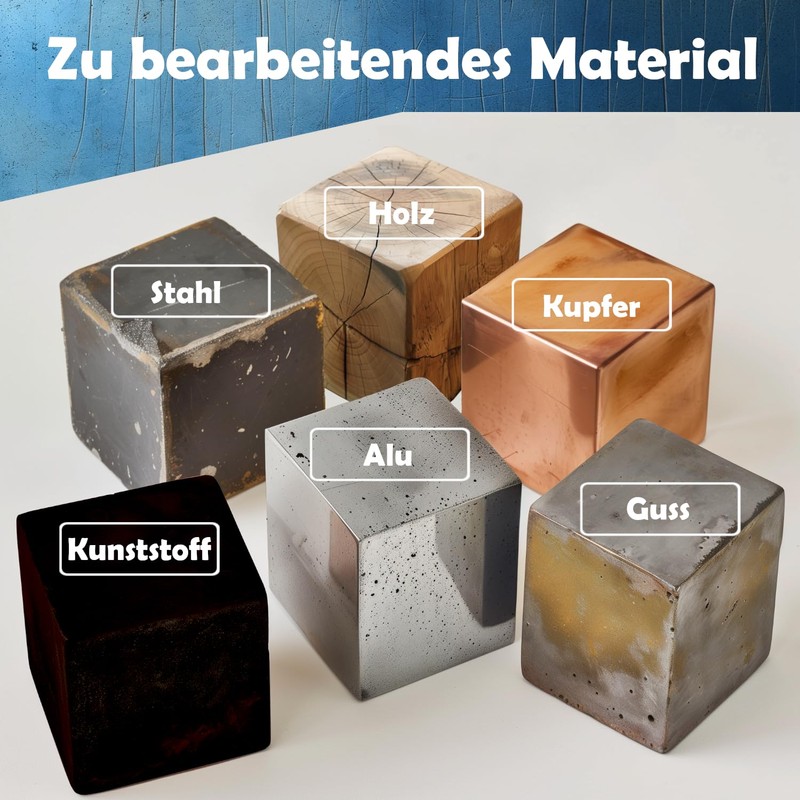 AM-Zerspanungstechnik Countersink Metal Diameter 6.3-25 mm with Angle 60°, 90°,