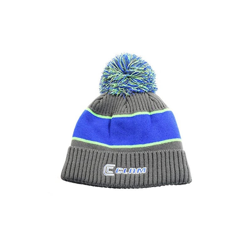 ICEARMOR Clam 16823 Blue/Chart Pom Hat