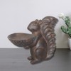 Comfy Hour Farmhouse Collection 8" Decorative Squirrel Holding A Plate