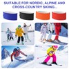 8pcs Ski Fasteners Straps, Adjustable Ski Wrap Bindings Ski Carrier