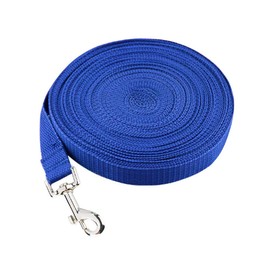 WZYuan 30ft Blue Nylon Pet Leash Training Lead (Blue)