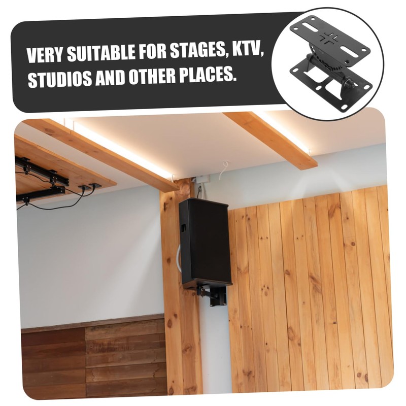 CIYODO Sturdy Speaker Shelf Wall Mount Rotatable Speaker Bracket for