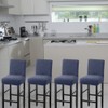 HFCNMY Bar Stool Covers,2 Pack Stretch Bar Stool Covers with