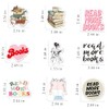 Book Stickers | 50Pcs Aesthetic Bookish Reading Stickers for Kindle