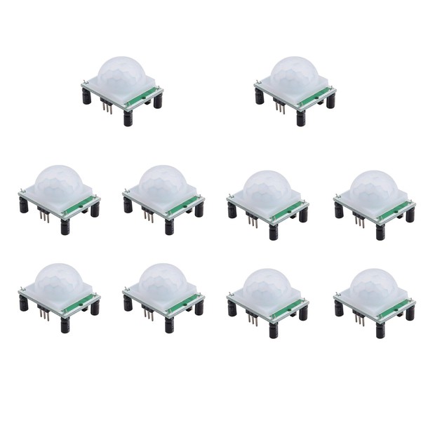 10 Pieces of HC-SR501 PIR Infrared Sensor Human Infrared Motion