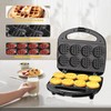 OSTBA Mini Waffle Maker, 8 * 2 inch Belgian Waffle