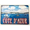 Cote D'Azur Magnet Cote D'Azur Souvenir Cote D'Azur France Souvenir Fridge Magnet Cote D'Azur Fridge Magnet