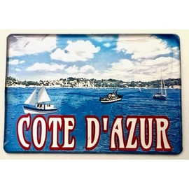 Cote D'Azur Magnet Cote D'Azur Souvenir Cote D'Azur France Souvenir Fridge Magnet Cote D'Azur Fridge Magnet