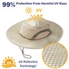 Solaris Reflective Sun Hat for Women, UPF 50 UV Sun