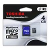 Toshiba 4 GB Micro SD Memory Card