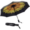 SY COMPACT Windproof Umbrella Automatic Umbrellas Collapsible Compact Umbrella-Yellow