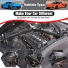 Suetlcoity Engine Compartment Cover Trim Compatible with Corvette C8 Stingray