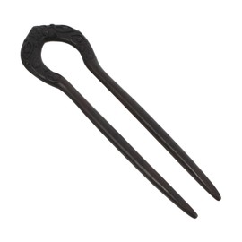 OHPHCALL Elegant Sandalwood Hair Pins Wooden French Hairpins Hair Sticks for Styling