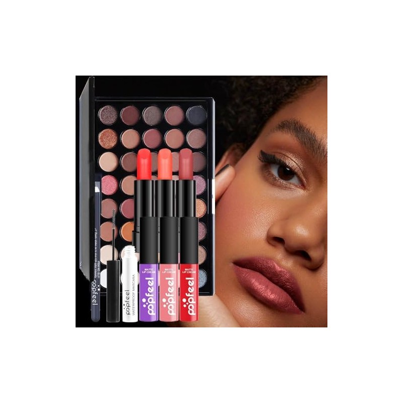 Paleta de Maquillaje, Kit de Maquillaje para Mujer, Set de