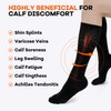 TikMox Compression Calf Toe Socks, Five Finger Elastic Socks, Moisture-Wicking