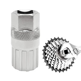 Quacc Bicycle Freewheel Remover Freewheel Removal Tool Compatible with Shimano Sunrace Sram Dnp