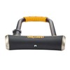 OnGuard Brute STD U-Lock, 4.37" x 7.96", Black/Yellow