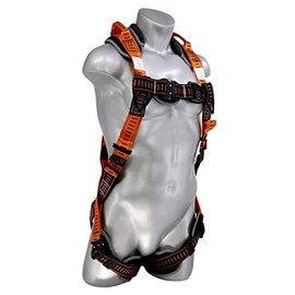 Malta Dynamics Razorback Elite Sternal D-Ring Safety Harness Fall Protection, Lightweight & Breathable Full Body Harness, Quick Connect Buckles, Sewn-In Safety Belt - OSHA/ANSI/CSA Compliant (XS)