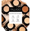 Palladio Dual Wet and Dry Foundation with sponge and Mirror,