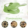 Qaestuan Dumpling Machine, Dumpling Maker, 2 in 1 Automatic Dumpling