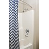 Design House 522912 Slip-On Pull-Up Wall Mount Tub Diverter Spout,