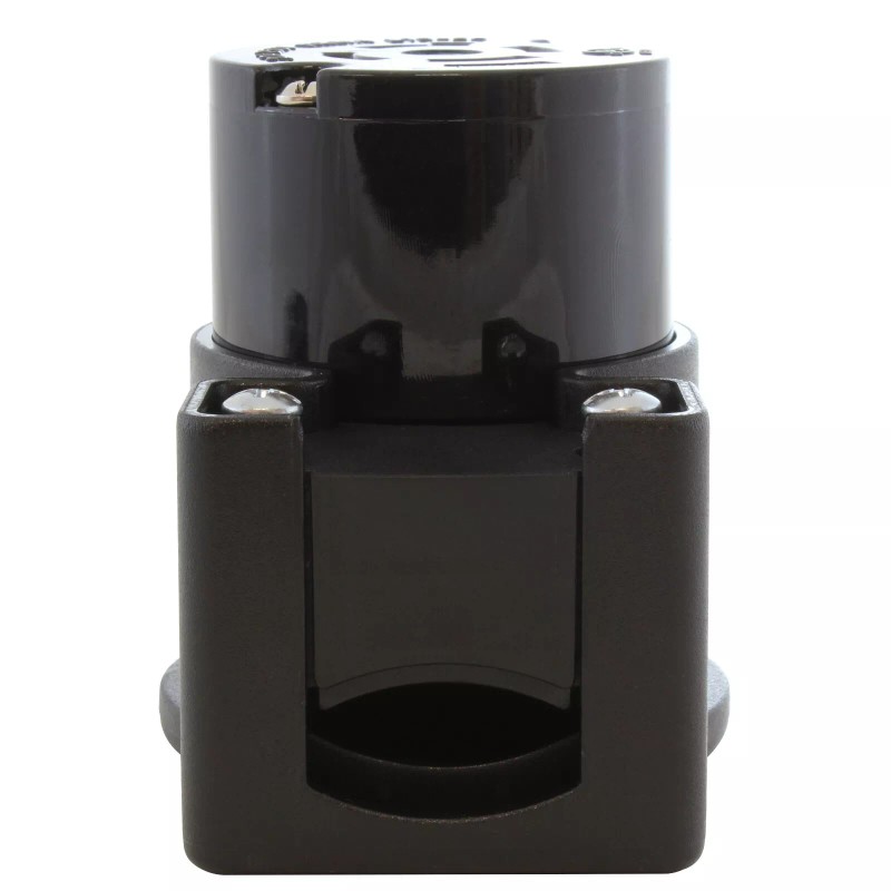 AC WORKS® 30A 125/250V NEMA L14-30R 4-Prong Right Angle Female