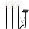 Star Firework Solar Pole Black 100 x 40 cm