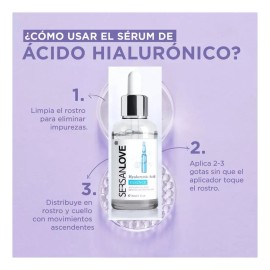 Sersanlove Serum Suero Con Acido Hialuronico Colageno Elastina Retinol