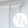 GlikCeil 2 Pair Universal End Cap for 2 1/2'' Curtain