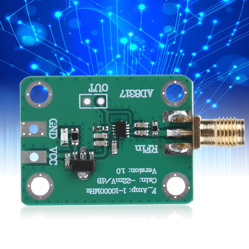 AD8317 Logarithmic Detector RF Signal Log Output Power Meter 1M-10000MHz