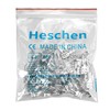 Heschen Female Spade Quick Splice Crimp Terminals, 6.3mm Crimp Connector,