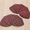 YINETTECH 80PCS Mouse Detail Sander Sandpaper Palm Mouse Sander Pads