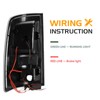 Bomusou LED Tail Lights + 3rd Brake Light for Ram