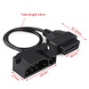 Cable Adaptador, 7 Pines a 16 Pines OBD2 OBDII Cable