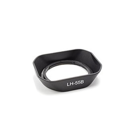 vhbw Plastic for Lenses such as Olympus LH-55B Lens Hood/Lens Shade 52 mm Black