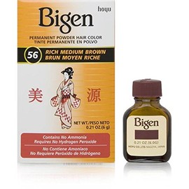 Bigen Permanent Powder Hair Color, Rich Medium Brown.21 Ounce