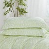 SAPHREAS Green Botanical Plants Duvet Cover 3pcs Soft Microfiber Full