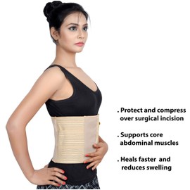 Wonder Care - Abdominal Belt After Delivery Postoperative Post Pregnancy Belt Maternity Belt Abdominal Binder Postpartum Belt Belly Belt A101 -XXL