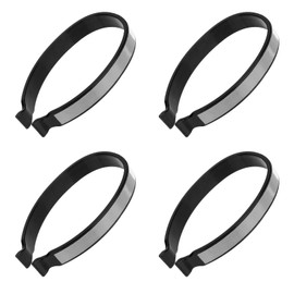 2 Paare Hosenklammer Fahrrad,4 Stück Reflektierend Hosenschutz Fahrrad,Fahrt Reflektoren Hosenspangen,Wiederverwendbares PVC,Sicherheitswarnung,für Erwachsene Beiderlei Geschlechts