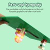 Lekebaby Set of 6 Building Plates, Compatible with Different Building
