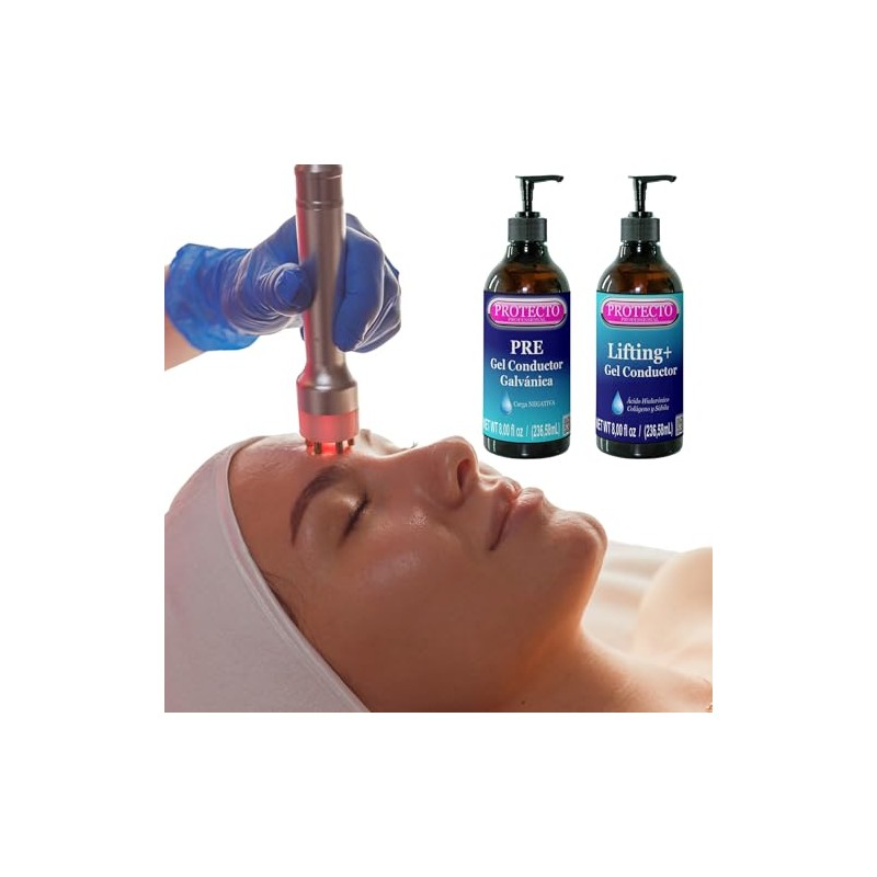 Kit Gel Facial Galvánica Pre Y Tratamiento (KIT 240g)