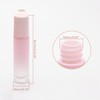 Roller Bottles, Glass Essential Oil Roller Bottles, 10ml/0.34Oz Pink Bottle