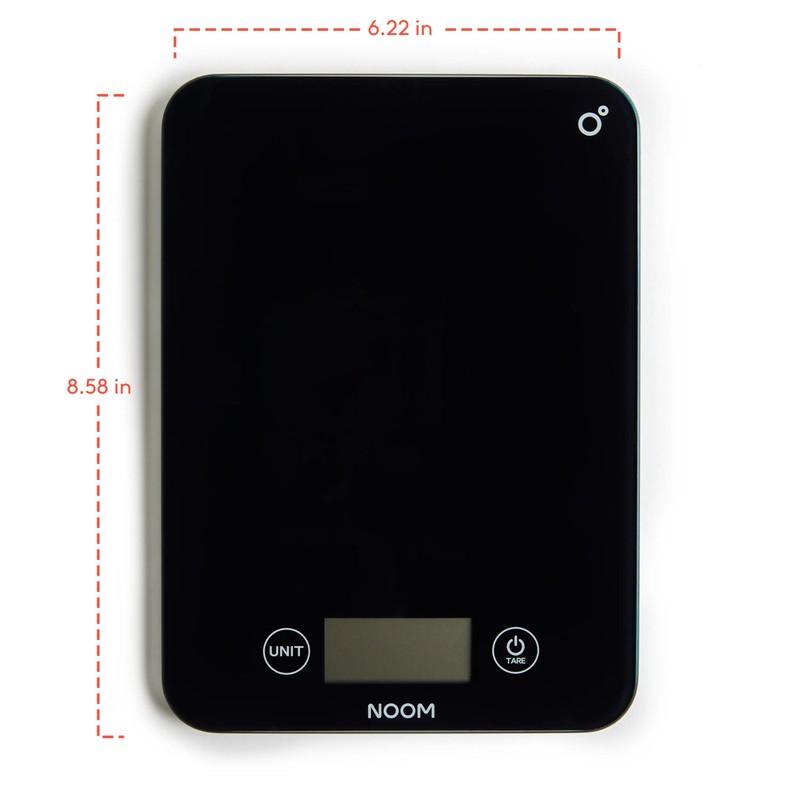 Noom Digital Kitchen Scale: Accurate Precision, LCD Display for Clarity,