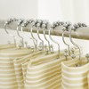 Shower Curtain Hooks Rings Titanker, Stainless Steel Double Glide Rollers