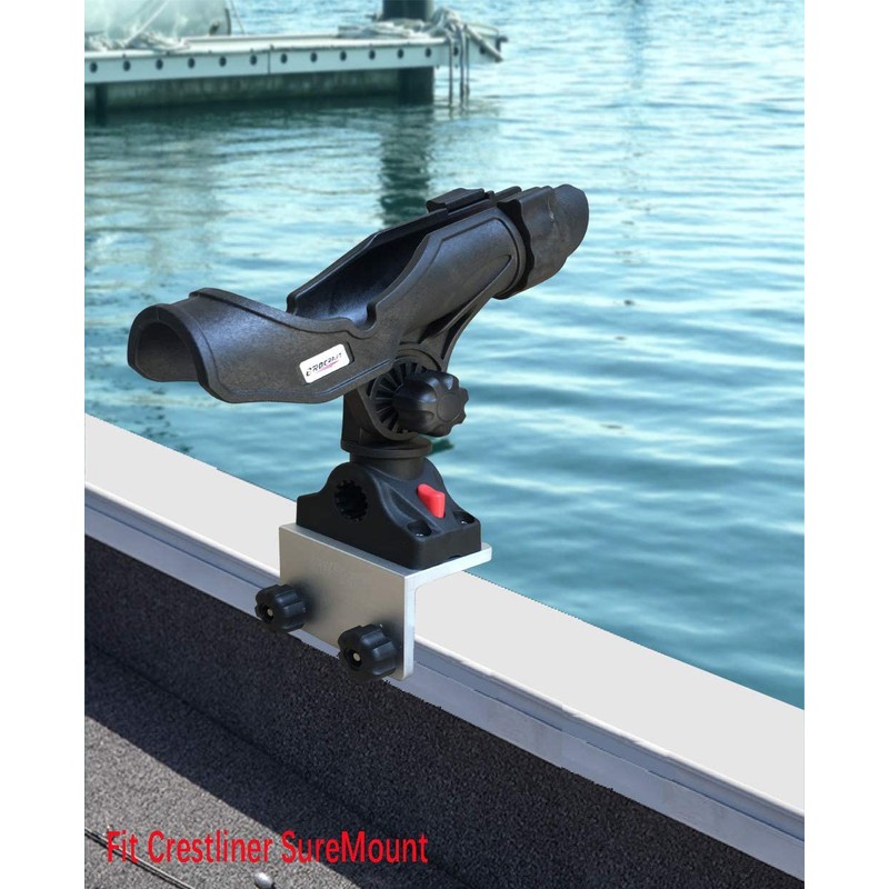 Brocraft Universal Track Bracket for Crestliner SureMount System/Crestliner Boat Suremount